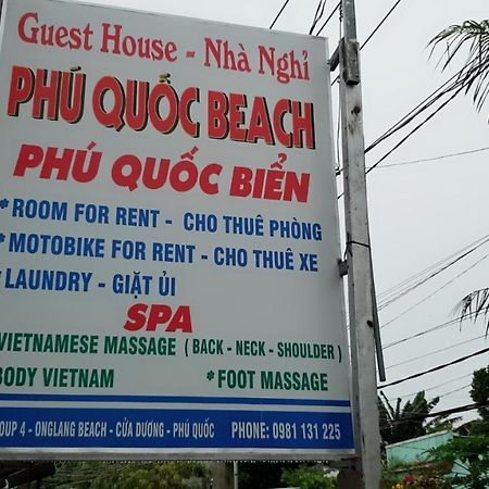 Phu Quoc Beach Guesthouse Bagian luar foto