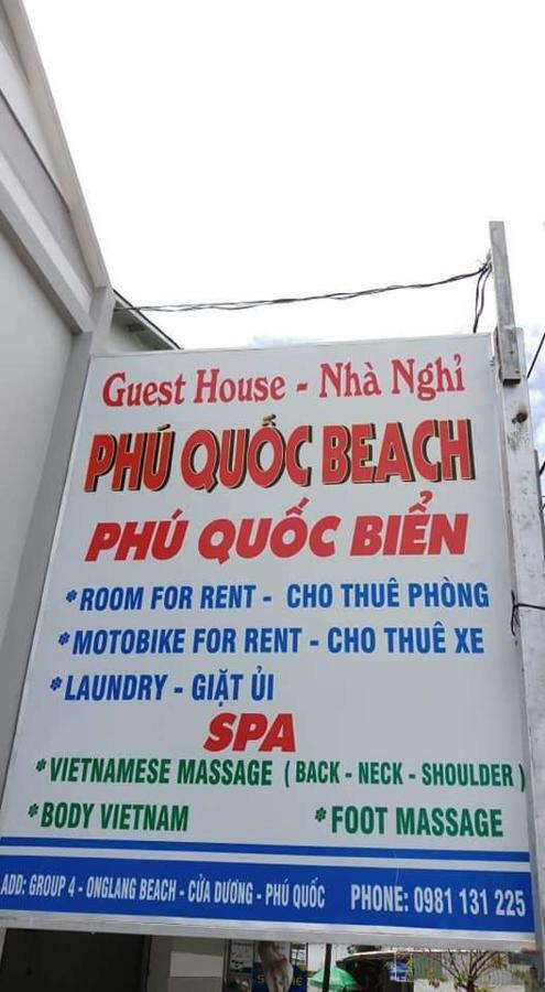 Phu Quoc Beach Guesthouse Bagian luar foto